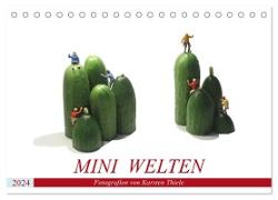 MINI WELTEN (Tischkalender 2024 DIN A5 quer), CALVENDO Monatskalender