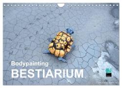 Bodypainting BESTIARIUM (Wandkalender 2024 DIN A4 quer), CALVENDO Monatskalender