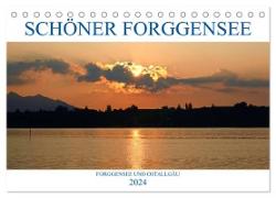 Schöner Forggensee (Tischkalender 2024 DIN A5 quer), CALVENDO Monatskalender