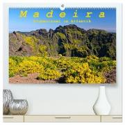 Madeira Blumeninsel im Atlantik (hochwertiger Premium Wandkalender 2024 DIN A2 quer), Kunstdruck in Hochglanz