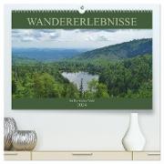 Wandererlebnisse im Bayrischen Wald (hochwertiger Premium Wandkalender 2024 DIN A2 quer), Kunstdruck in Hochglanz