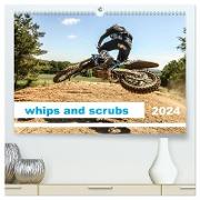 whips and scrubs (hochwertiger Premium Wandkalender 2024 DIN A2 quer), Kunstdruck in Hochglanz