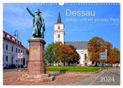 Dessau Design und ein schöner Park (Wandkalender 2024 DIN A3 quer), CALVENDO Monatskalender
