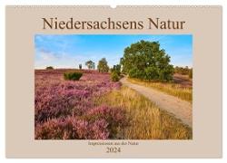 Niedersachsens Natur (Wandkalender 2024 DIN A2 quer), CALVENDO Monatskalender