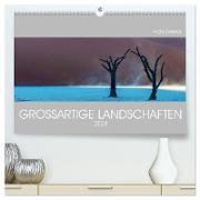 GROSSARTIGE LANDSCHAFTEN 2024 (hochwertiger Premium Wandkalender 2024 DIN A2 quer), Kunstdruck in Hochglanz