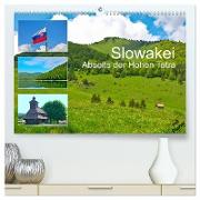 Slowakei - Abseits der Hohen Tatra (hochwertiger Premium Wandkalender 2024 DIN A2 quer), Kunstdruck in Hochglanz
