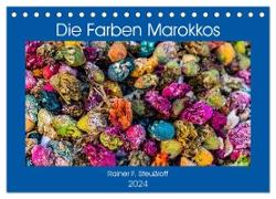 Die Farben Marokkos (Tischkalender 2024 DIN A5 quer), CALVENDO Monatskalender