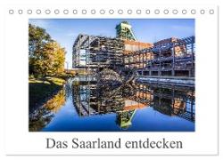 Das Saarland entdecken (Tischkalender 2024 DIN A5 quer), CALVENDO Monatskalender