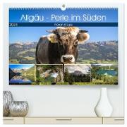 Allgäu - Perle im Süden (hochwertiger Premium Wandkalender 2024 DIN A2 quer), Kunstdruck in Hochglanz