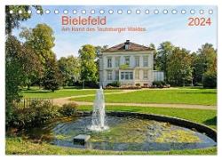 Bielefeld Am Rand des Teutoburger Waldes (Tischkalender 2024 DIN A5 quer), CALVENDO Monatskalender