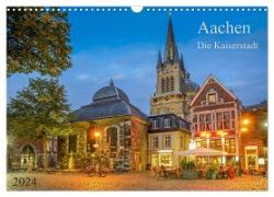 Aachen Die Kaiserstadt (Wandkalender 2024 DIN A3 quer), CALVENDO Monatskalender