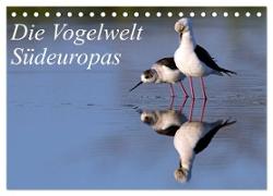Die Vogelwelt Südeuropas (Tischkalender 2024 DIN A5 quer), CALVENDO Monatskalender