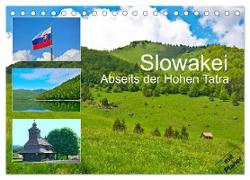 Slowakei - Abseits der Hohen Tatra (Tischkalender 2024 DIN A5 quer), CALVENDO Monatskalender