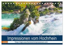 Impressionen vom Hochrhein (Tischkalender 2024 DIN A5 quer), CALVENDO Monatskalender