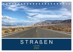 Straßen in den USA (Tischkalender 2024 DIN A5 quer), CALVENDO Monatskalender