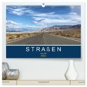 Straßen in den USA (hochwertiger Premium Wandkalender 2024 DIN A2 quer), Kunstdruck in Hochglanz