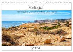 Portugal 2024 - Traumküste Costa Vicentina und Lagos (Wandkalender 2024 DIN A3 quer), CALVENDO Monatskalender