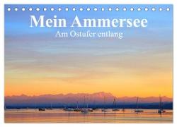 Mein Ammersee - am Ostufer entlang (Tischkalender 2024 DIN A5 quer), CALVENDO Monatskalender