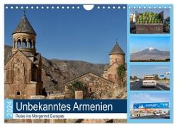 Unbekanntes Armenien (Wandkalender 2024 DIN A4 quer), CALVENDO Monatskalender