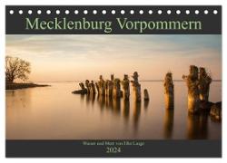 Mecklenburg Vorpommern - Wasser und Meer (Tischkalender 2024 DIN A5 quer), CALVENDO Monatskalender