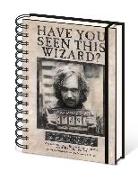 HARRY POTTER (WANTED SIRIUS) A5 WIRO NOTEBOOK