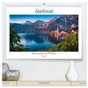 Hallstatt - Impressionen im Frühling (hochwertiger Premium Wandkalender 2024 DIN A2 quer), Kunstdruck in Hochglanz