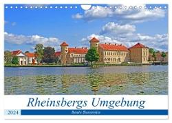 Rheinsbergs Umgebung (Wandkalender 2024 DIN A4 quer), CALVENDO Monatskalender
