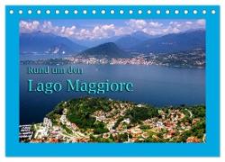 Rund um den Lago Maggiore (Tischkalender 2024 DIN A5 quer), CALVENDO Monatskalender