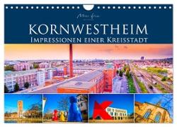 Kornwestheim - Impressionen einer Kreisstadt (Wandkalender 2024 DIN A4 quer), CALVENDO Monatskalender