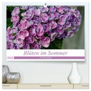 Blüten im Sommer (hochwertiger Premium Wandkalender 2024 DIN A2 quer), Kunstdruck in Hochglanz