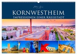 Kornwestheim - Impressionen einer Kreisstadt (Wandkalender 2024 DIN A2 quer), CALVENDO Monatskalender