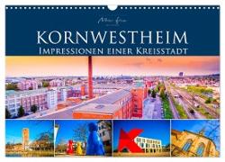 Kornwestheim - Impressionen einer Kreisstadt (Wandkalender 2024 DIN A3 quer), CALVENDO Monatskalender