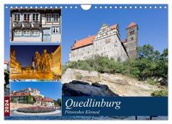 Quedlinburg - Pittoreskes Kleinod (Wandkalender 2024 DIN A4 quer), CALVENDO Monatskalender