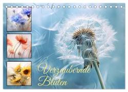 Verzaubernde Blüten (Tischkalender 2024 DIN A5 quer), CALVENDO Monatskalender