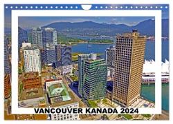 Vancouver Kanada 2024 (Wandkalender 2024 DIN A4 quer), CALVENDO Monatskalender