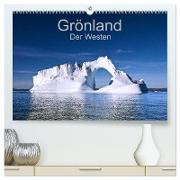 Grönland - Der Westen (hochwertiger Premium Wandkalender 2024 DIN A2 quer), Kunstdruck in Hochglanz