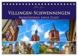 Villingen-Schwenningen - Impressionen einer Stadt (Tischkalender 2024 DIN A5 quer), CALVENDO Monatskalender