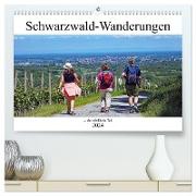 Schwarzwald-Wanderungen (hochwertiger Premium Wandkalender 2024 DIN A2 quer), Kunstdruck in Hochglanz