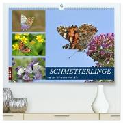 Schmetterlinge auf der Schwäbischen Alb (hochwertiger Premium Wandkalender 2024 DIN A2 quer), Kunstdruck in Hochglanz