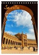 Sevilla - eine Fotoreise in die Hauptstadt Andalusiens (Tischkalender 2024 DIN A5 hoch), CALVENDO Monatskalender