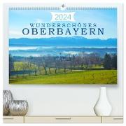 Wunderschönes Oberbayern (hochwertiger Premium Wandkalender 2024 DIN A2 quer), Kunstdruck in Hochglanz