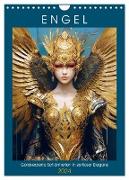 Engel. Goldverzierte Schönheiten in zeitloser Eleganz (Wandkalender 2024 DIN A4 hoch), CALVENDO Monatskalender