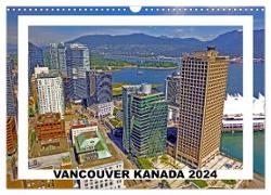 Vancouver Kanada 2024 (Wandkalender 2024 DIN A3 quer), CALVENDO Monatskalender
