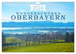 Wunderschönes Oberbayern (Wandkalender 2024 DIN A4 quer), CALVENDO Monatskalender