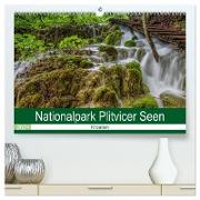 Nationalpark Plitvicer Seen (hochwertiger Premium Wandkalender 2024 DIN A2 quer), Kunstdruck in Hochglanz