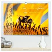 Im Goldenen Glanz der Sonnenblume (hochwertiger Premium Wandkalender 2024 DIN A2 quer), Kunstdruck in Hochglanz