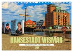 Hansestadt Wismar - Sehnsuchtsort in der Wismarbucht (Wandkalender 2024 DIN A3 quer), CALVENDO Monatskalender