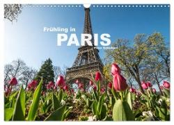 Frühling in Paris (Wandkalender 2024 DIN A3 quer), CALVENDO Monatskalender