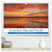 Vorpommern zwichen Tag und Nacht (hochwertiger Premium Wandkalender 2024 DIN A2 quer), Kunstdruck in Hochglanz