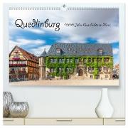 Quedlinburg - 1000 Jahre Geschichte im Harz (hochwertiger Premium Wandkalender 2024 DIN A2 quer), Kunstdruck in Hochglanz